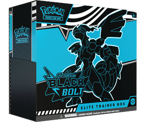Pokemon TCG Elite Trainer Box Black Bolt ETB - Scarlet & Violet