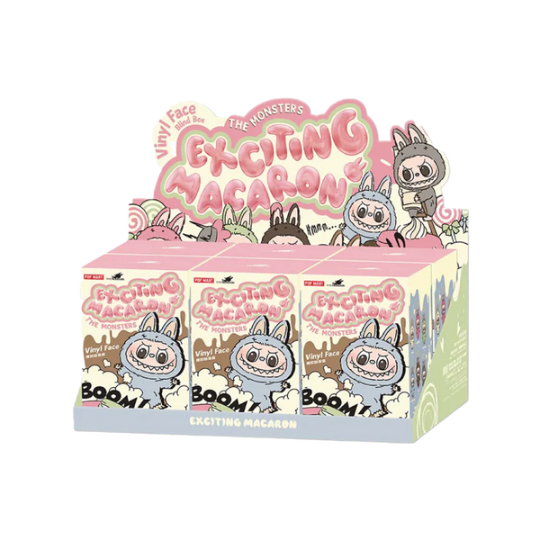 Labubu Exciting Macarons Case (6 Blind Box)