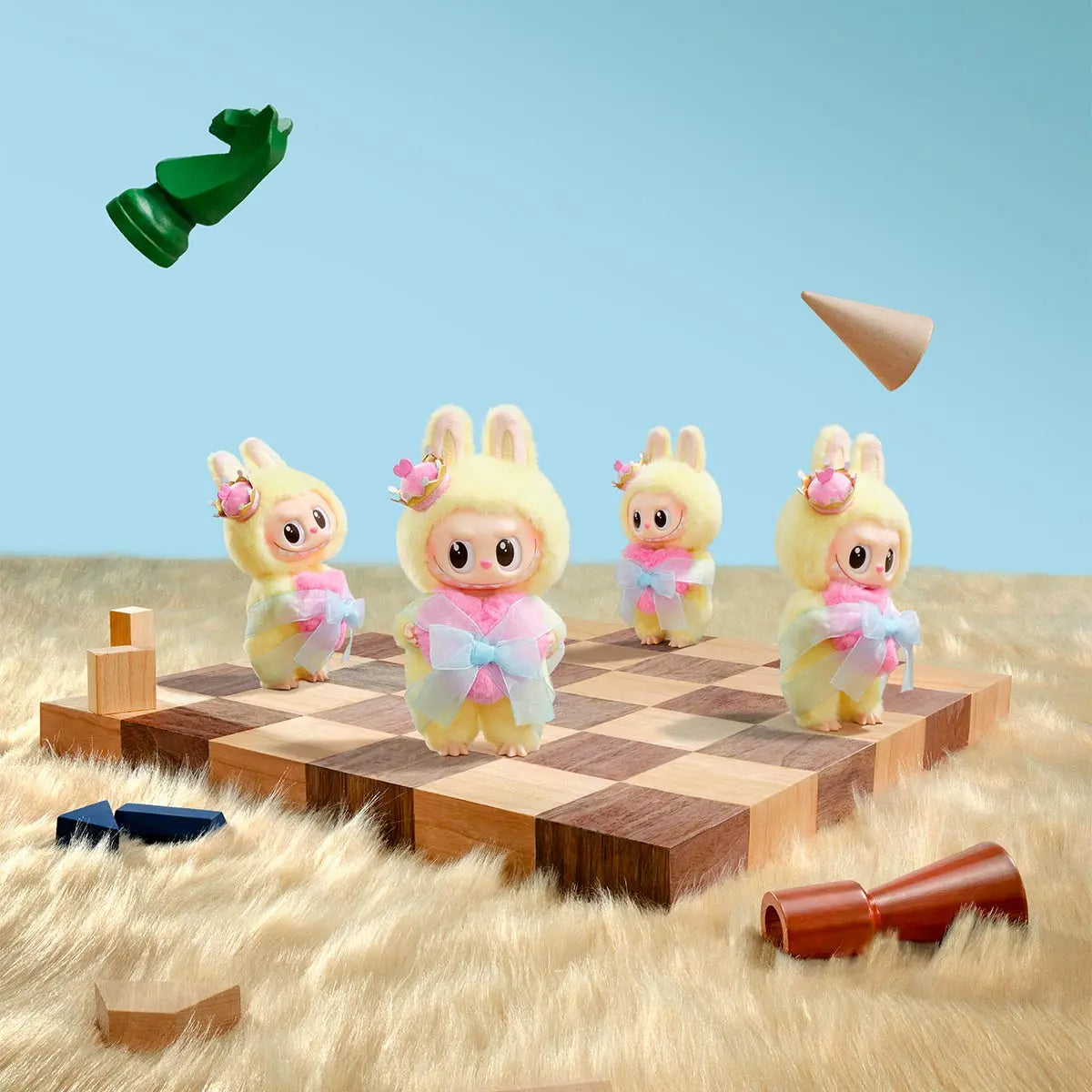 Labubu Popmart Let's Checkmate Series-Vinyl Plush