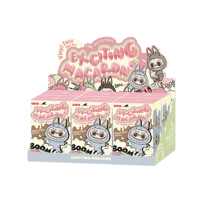 Labubu Exciting Macarons Case (6 Blind Box)