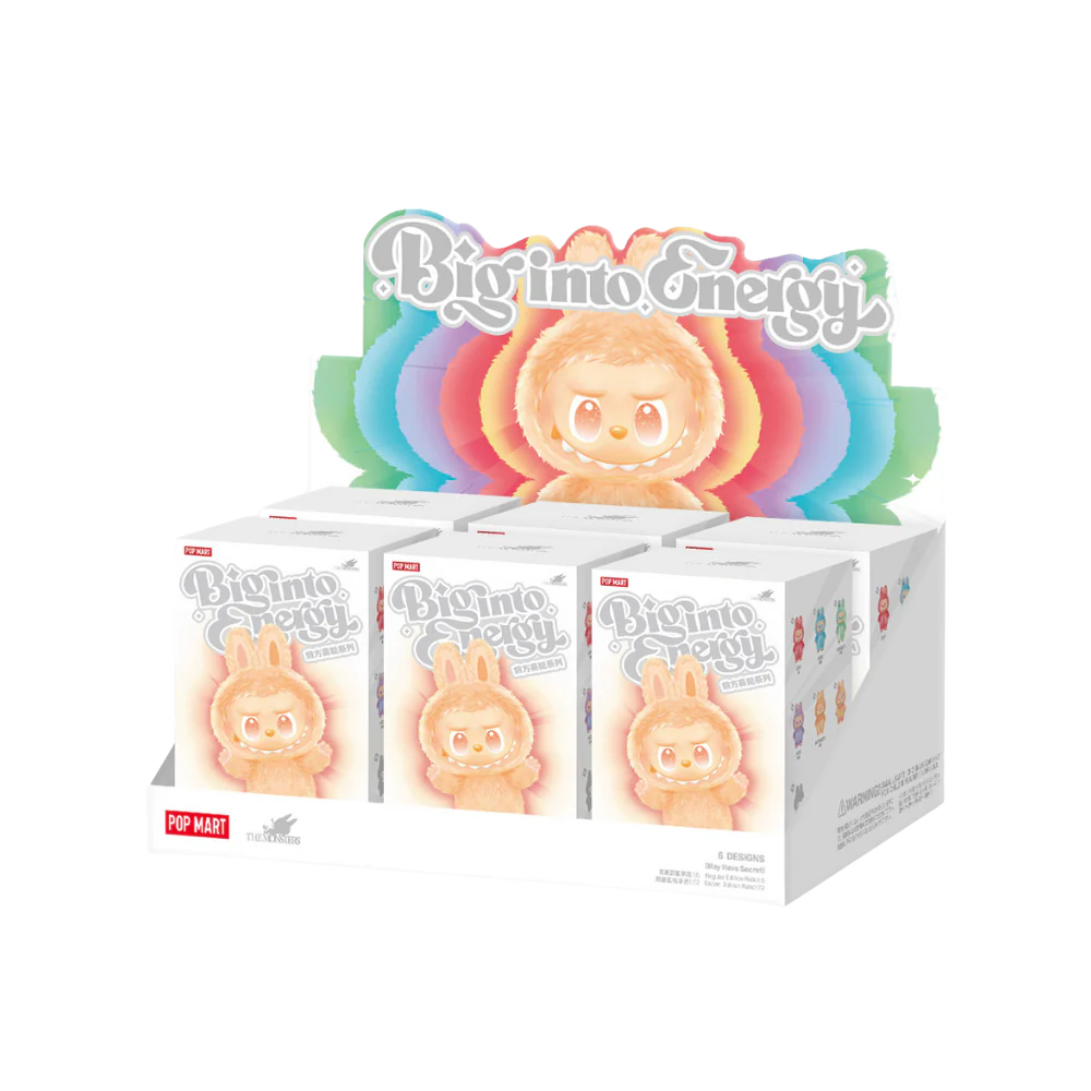 Labubu Big Into Energy Case (6 Blind Box)
